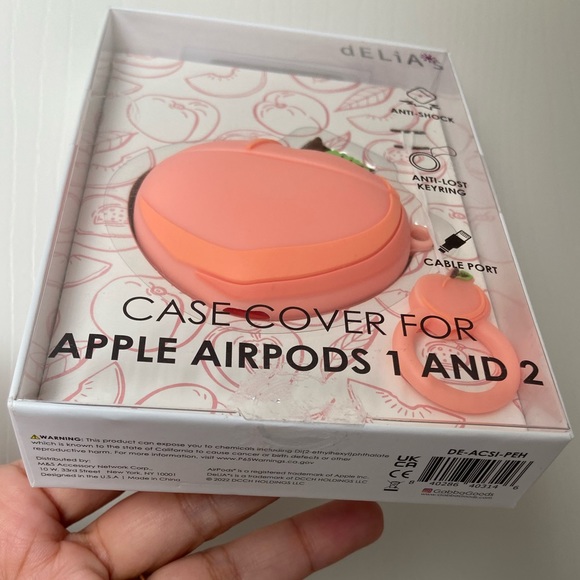 Delia’s Case Cover For Apple AirPods 1 & 2 - Picture 3 of 6